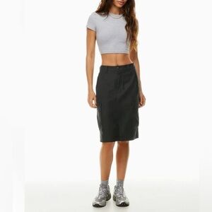 NWT Aritzia TNA Supply Cargo MIDI Skirt 8